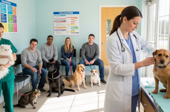 Programação De Vacinas Para Cães E Gatos